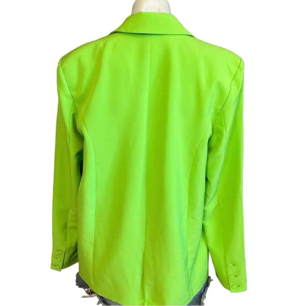 Camila Coelho Lime Green Blazer from Revolve - Picture 6 of 11